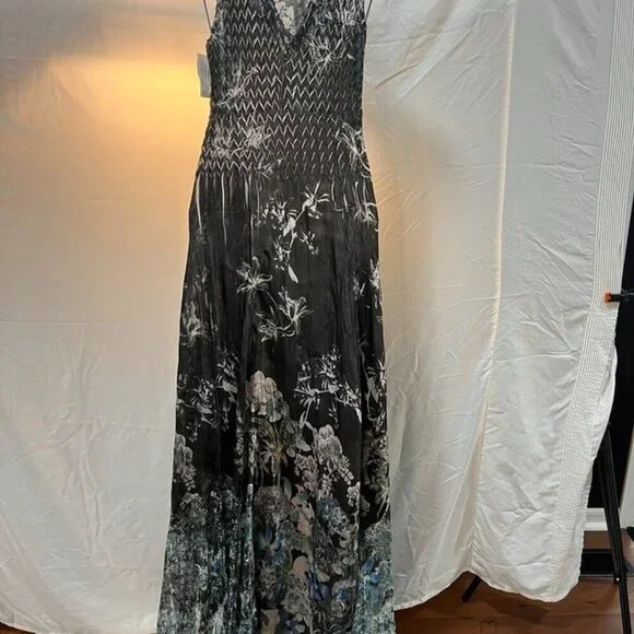 chinese dress ladies Lace Sleeve Charmeuse Dress main image 0